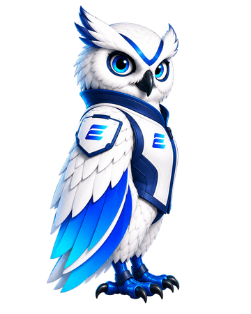 Mascota de EDESSI acompañando la demo de EdeFactu